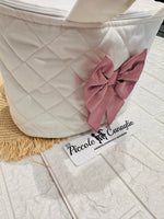 Beauty fiocco panna rosa antico - Piccole Canaglie - PC26410