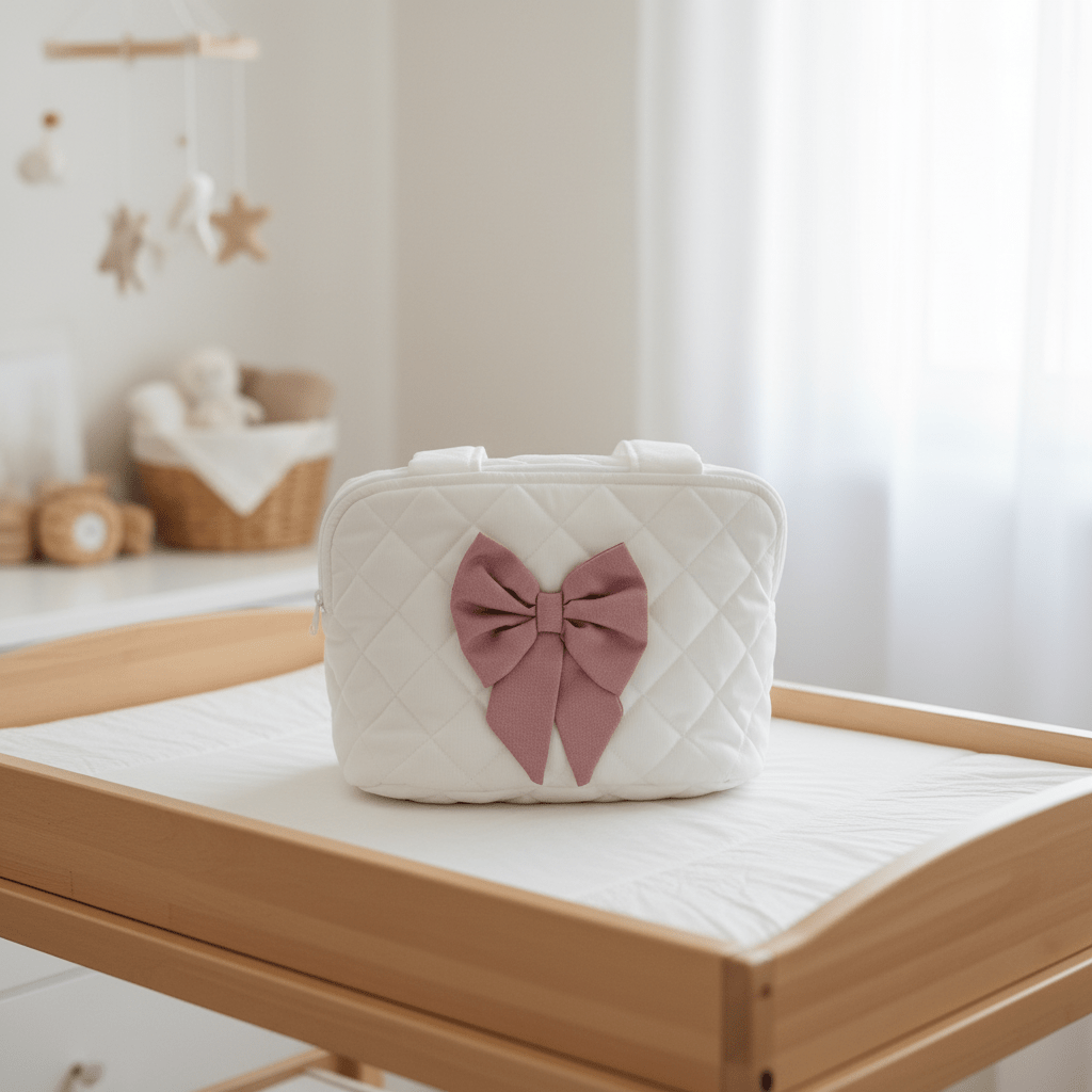 Beauty Fiocco Panna Rosa Antico - Piccole Canaglie - PC26410