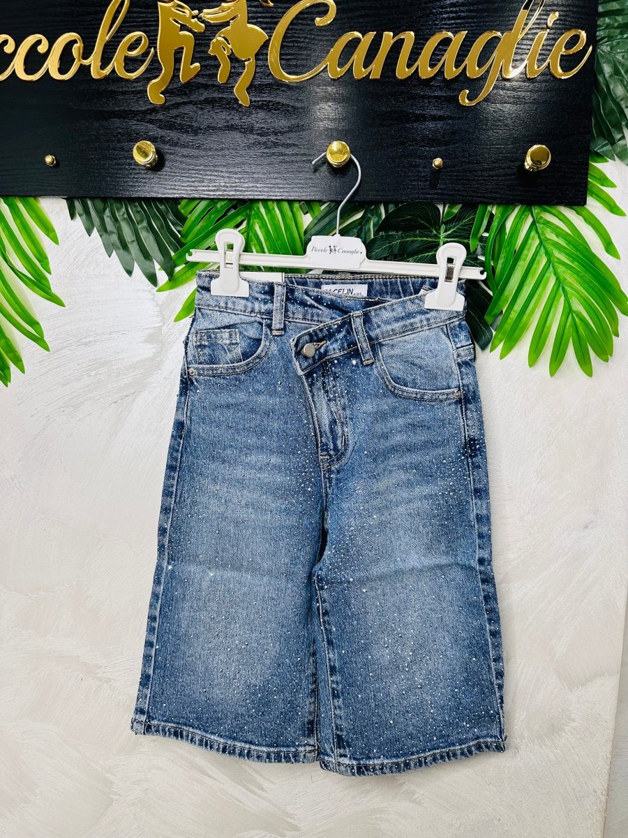 Bermuda Lurex Moda Francese 🇫🇷 Z52 - Piccole Canaglie - PC27128