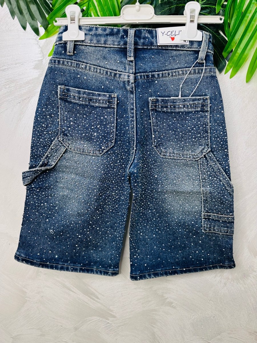 Bermuda Salvata Lurex Moda Francese 🇫🇷 Z16 - Piccole Canaglie - PC27135