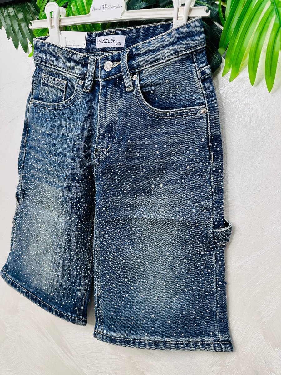 Bermuda Salvata Lurex Moda Francese 🇫🇷 Z16 - Piccole Canaglie - PC27135