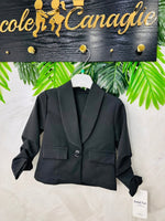 Blazer nera baby - Piccole Canaglie - 