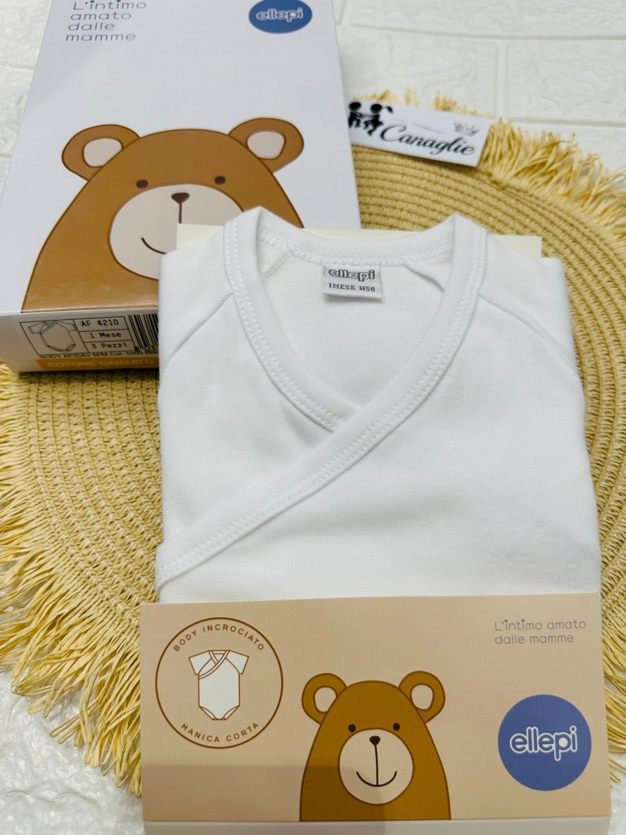 Body incrociato Neonati Ellepi - Piccole Canaglie - 