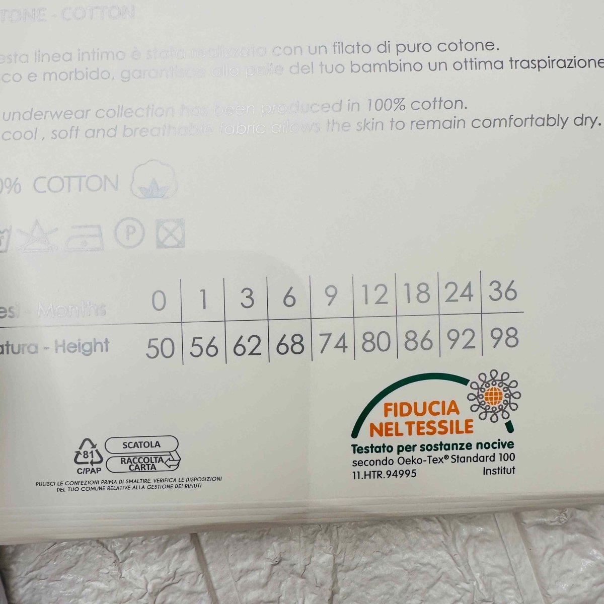 Body mezza manica Nazareno Gabrielli - Piccole Canaglie - PC22353