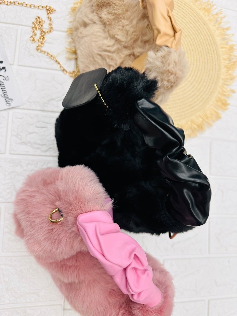 Borsa Ecopeliccia Manico Ecopelle - Piccole Canaglie - PC23654