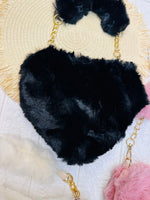 Borsa EcoPelliccia Cuore - Piccole Canaglie - PC23968