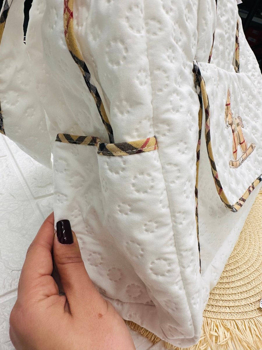 Borsa Nascita Cavallino Barbery dim 45x30x18 - Piccole Canaglie - PC23768