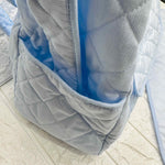 Borsa Nascita cuore celeste dim 45x30x18 - Piccole Canaglie - PC20095