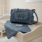 Borsa Nascita Fiocco Carta Da Zucchero Dim45x30x18 - Piccole Canaglie - PC25809