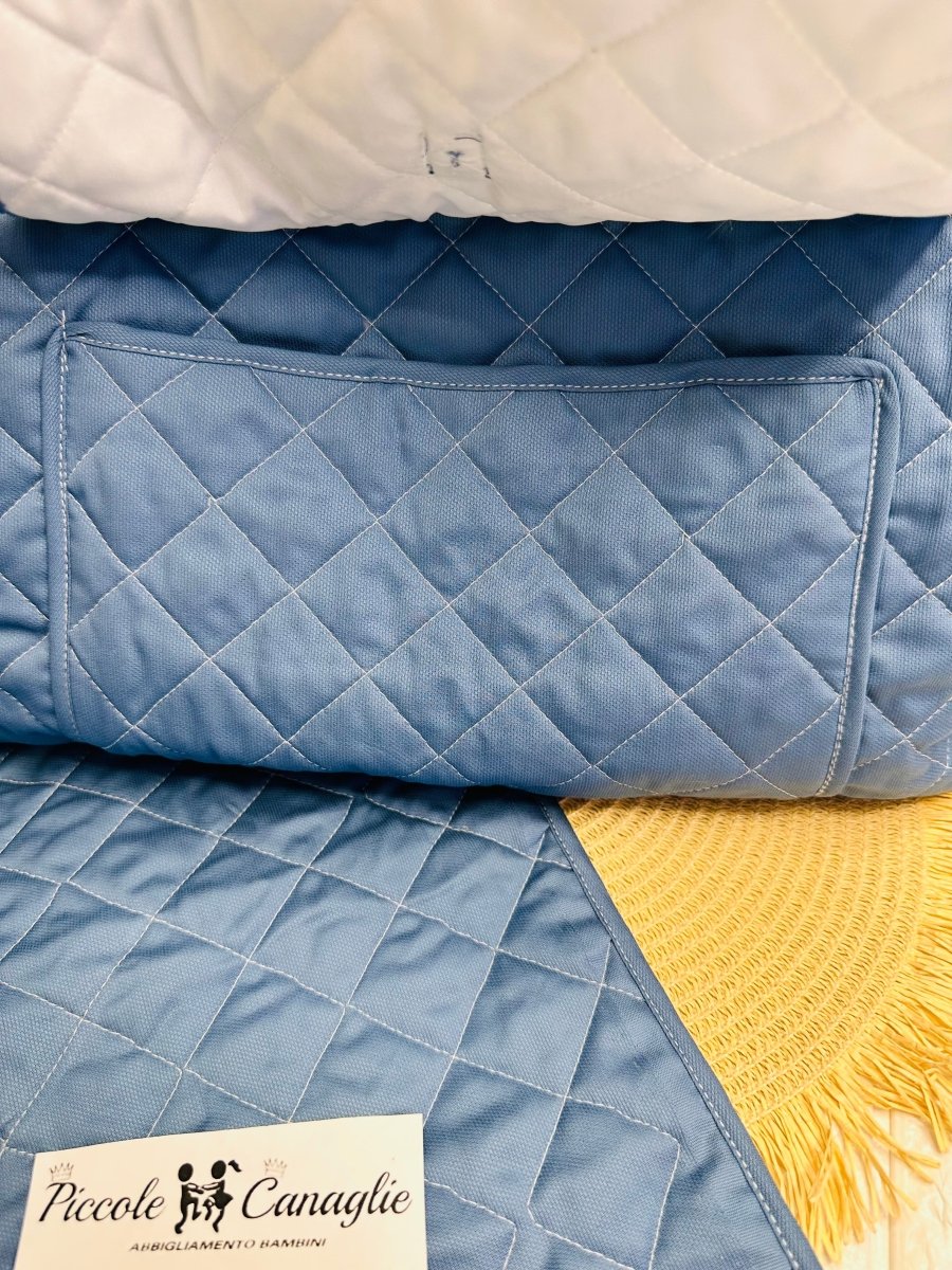 Borsa Nascita Fiocco Carta Da Zucchero Dim45x30x18 - Piccole Canaglie - PC25809