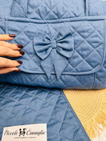 Borsa Nascita Fiocco Carta Da Zucchero Dim45x30x18 - Piccole Canaglie - PC25809