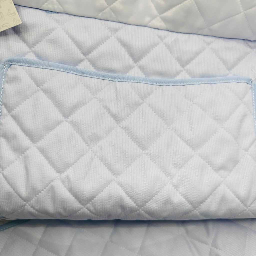 Borsa Nascita Fiocco celeste dim 45x30x18 - Piccole Canaglie - PC20097