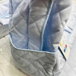 Borsa Nascita Fiocco celeste dim 45x30x18 - Piccole Canaglie - PC20097