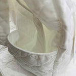 Borsa Nascita Fiocco Panna dim 45x30x18 - Piccole Canaglie - PC20098