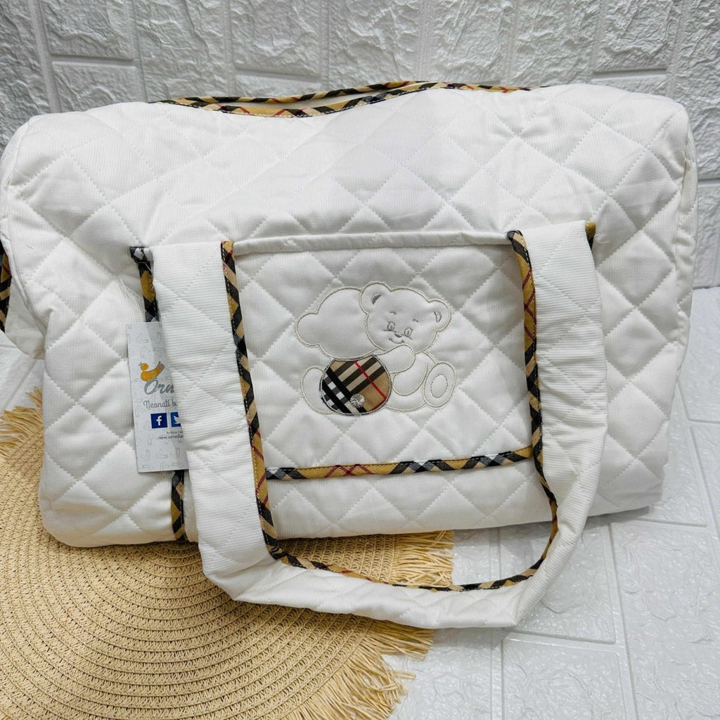 Borsa Nascita orsetti Barbery dim 45x30x18 - Piccole Canaglie - PC21936