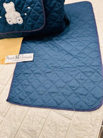 Borsa Nascita Orso Blu Dim 45x30x18 - Piccole Canaglie - PC25224