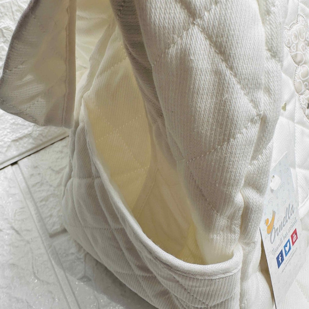 Borsa Nascita orso Panna dim 45x30x18 - Piccole Canaglie - PC20100