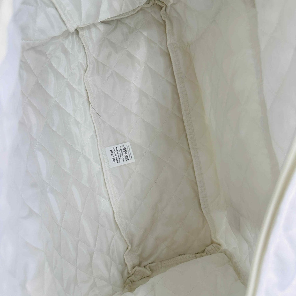 Borsa Nascita orso stella panna. dim 45x30x18 - Piccole Canaglie - PC20101