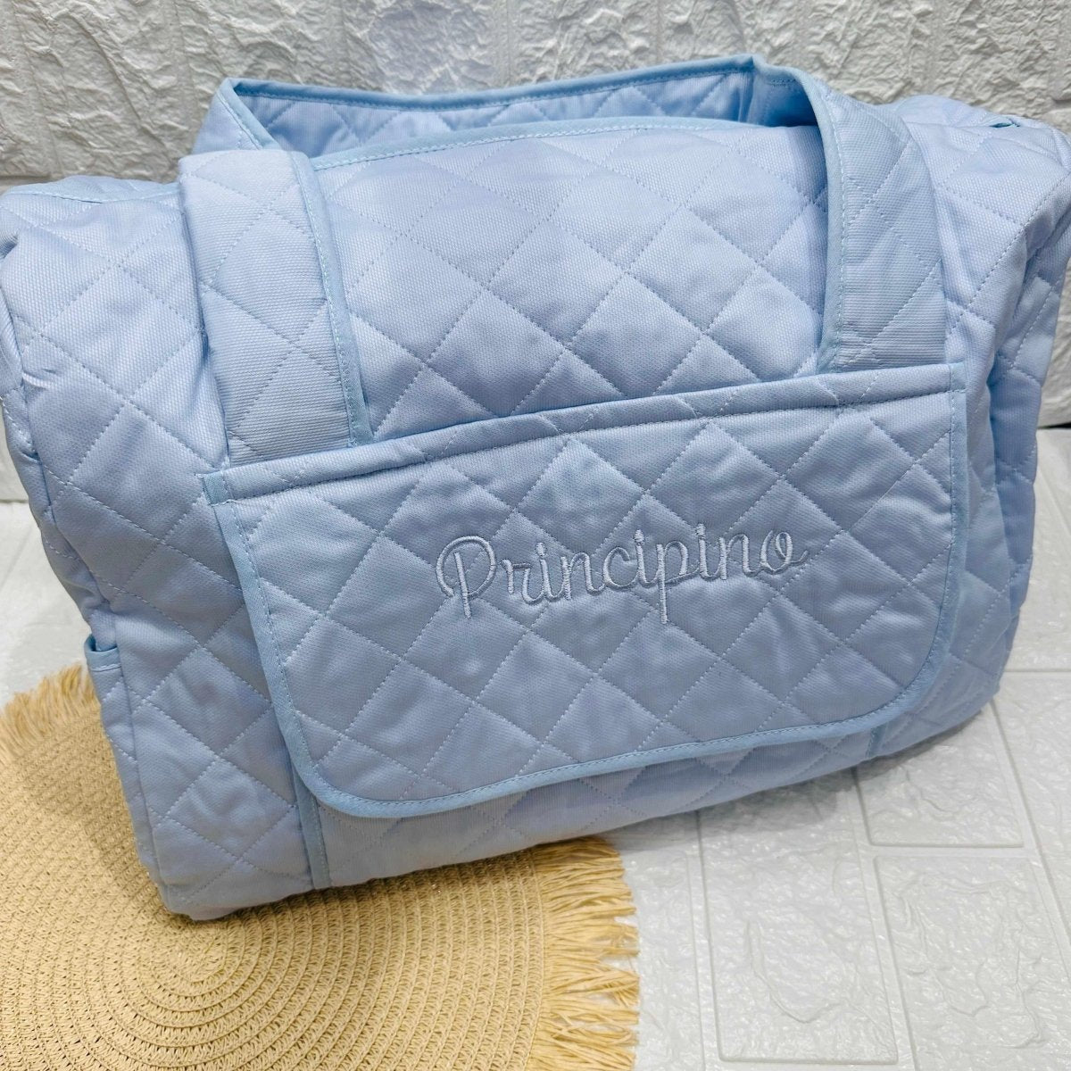 Borsa nascita Principino dim 45x30x18 - Piccole Canaglie - PC21934