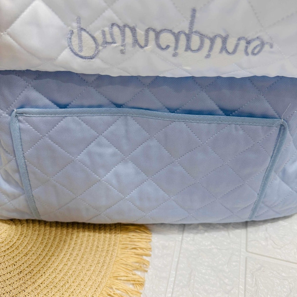 Borsa nascita Principino dim 45x30x18 - Piccole Canaglie - PC21934