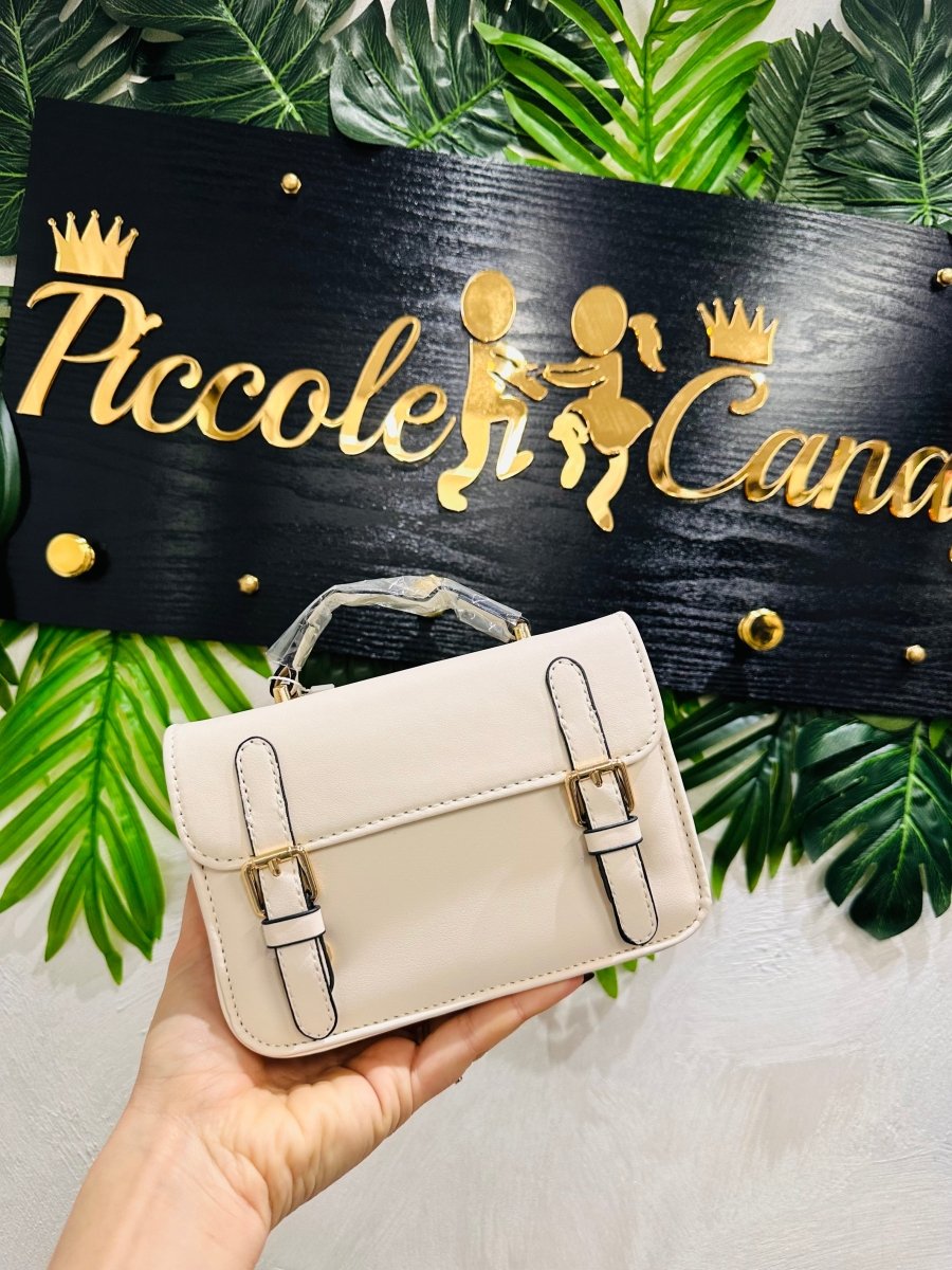Borsetta beige con tracolla - Piccole Canaglie - PC25794
