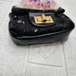 Borsetta bimba nera Paiette - Piccole Canaglie - PC21298