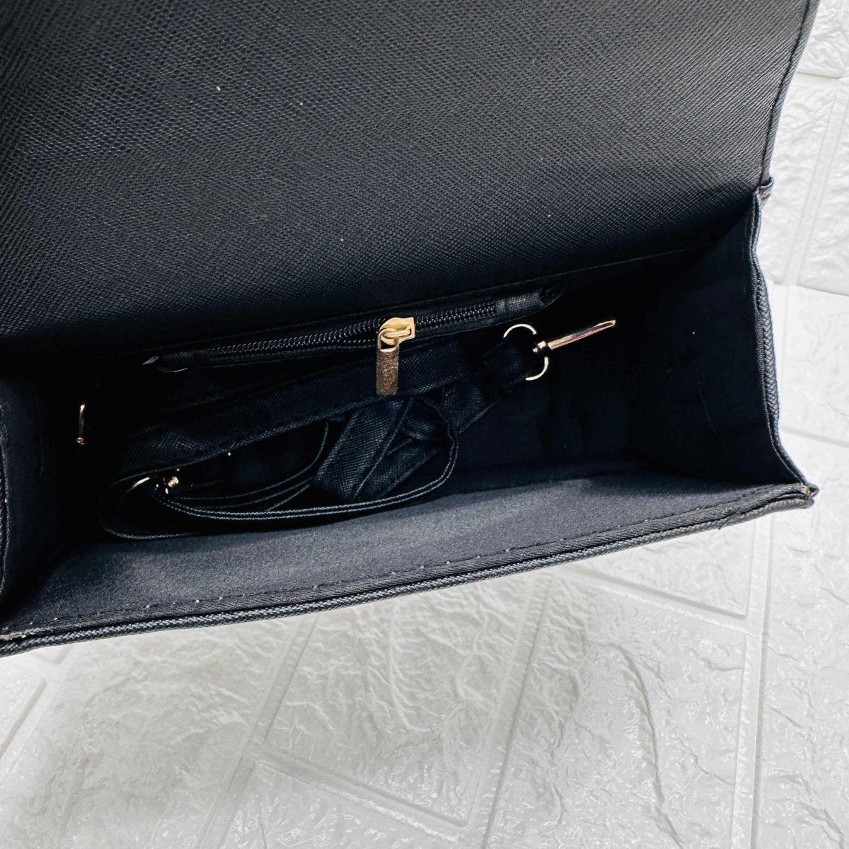 Borsetta Nera Oro - Piccole Canaglie - PC21302