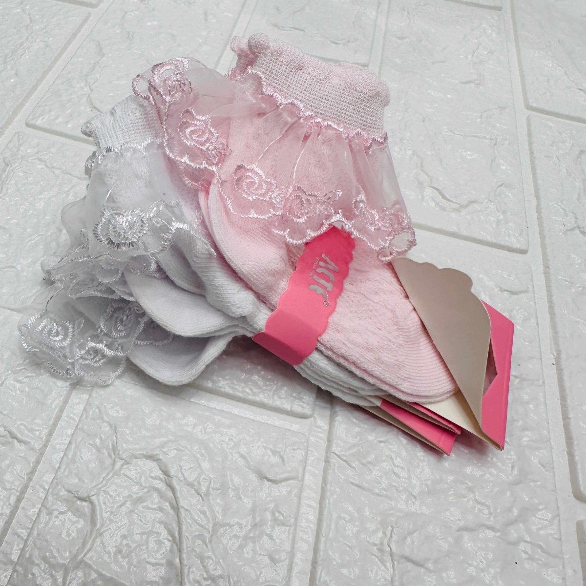 Calze con Riccetto mesi - Piccole Canaglie - PC21868