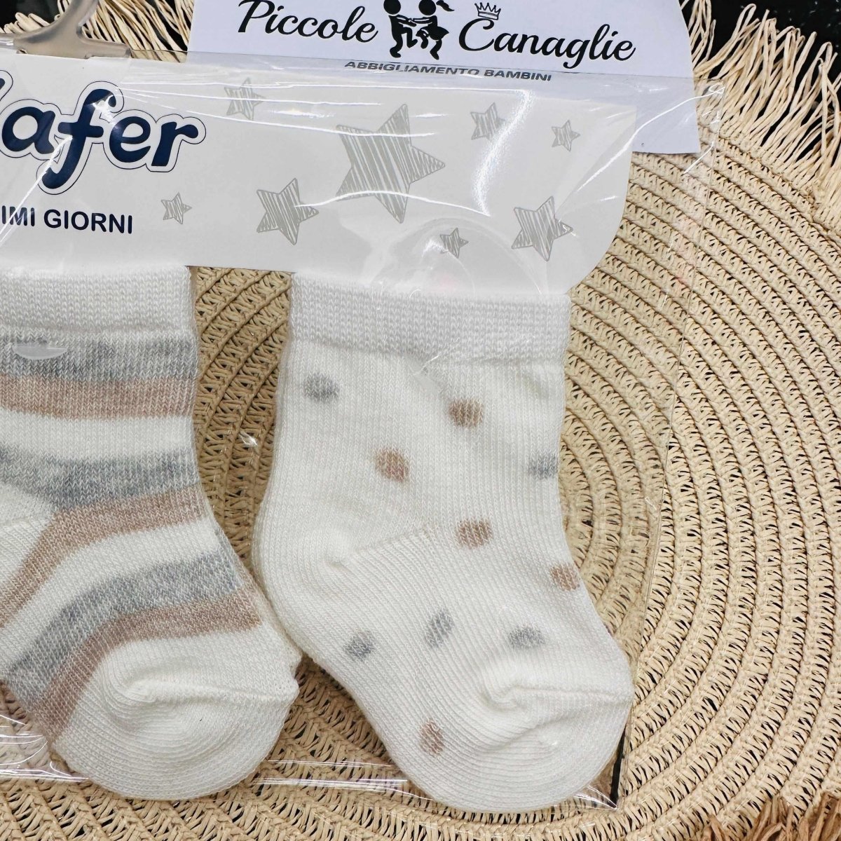 Calzini 0 - 6mesi WPG8918 pois - Piccole Canaglie - PC22381