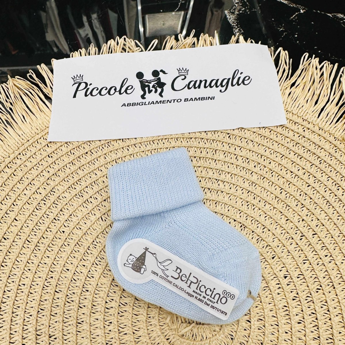 Calzini Clinico Celeste - Piccole Canaglie - 