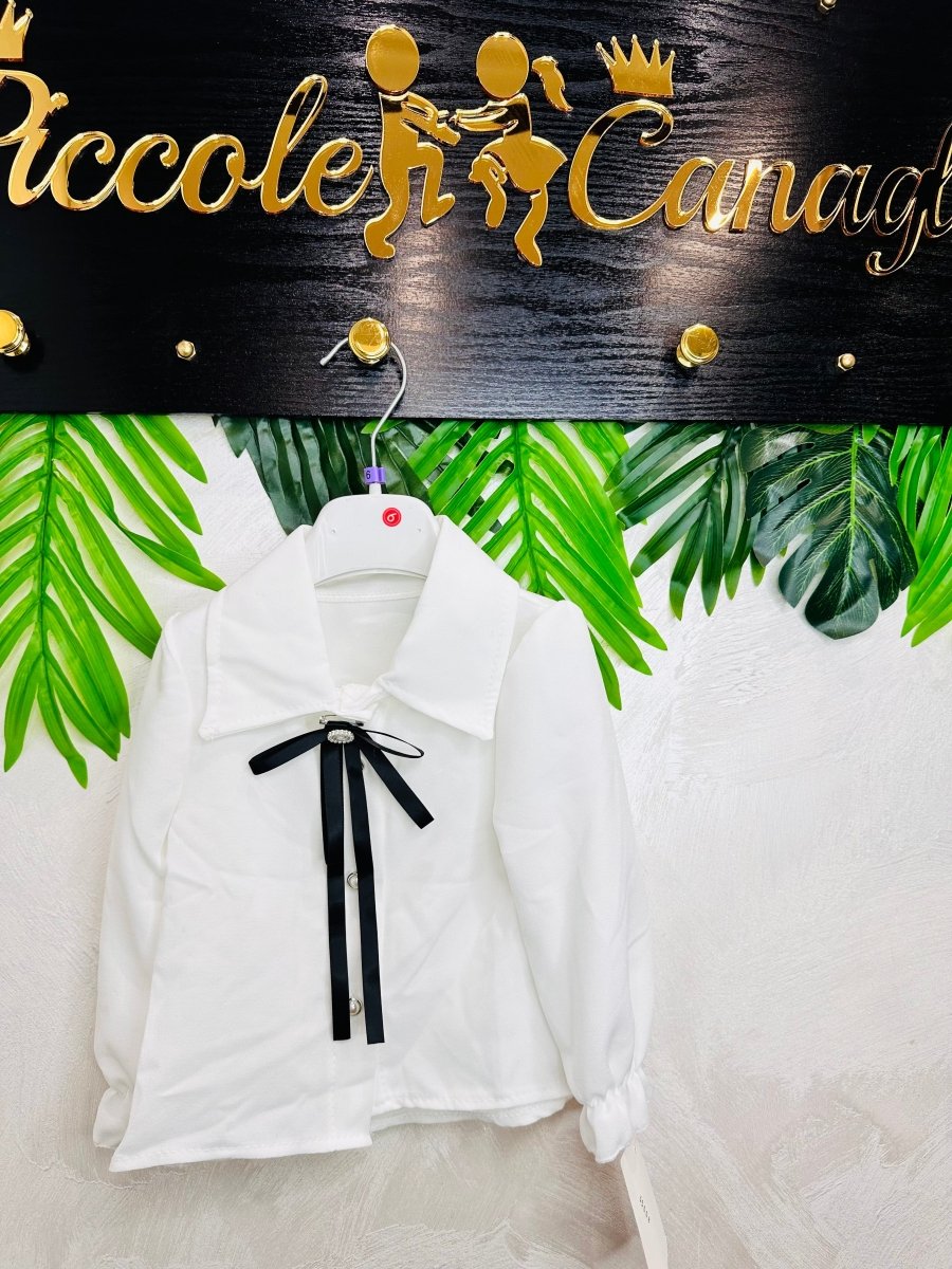 Camicia Bianca Baby - Piccole Canaglie - PC26523