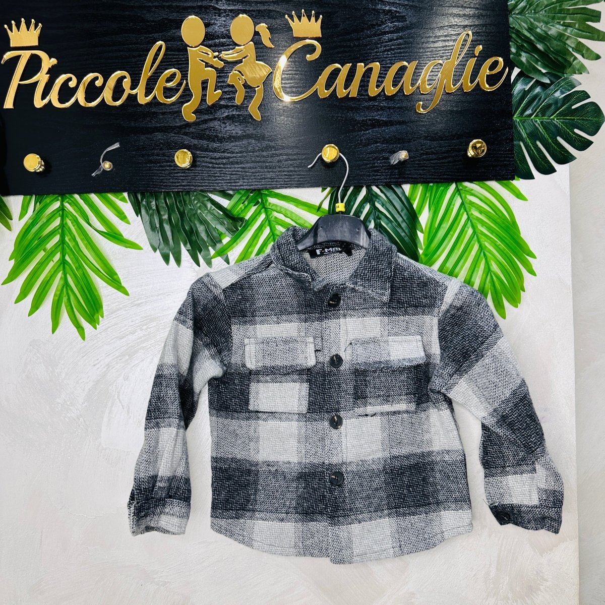 Camicia in Flanella quadri - Piccole Canaglie - PC22771