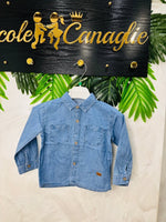 Camicia Jeans Baby - Piccole Canaglie - PC26298