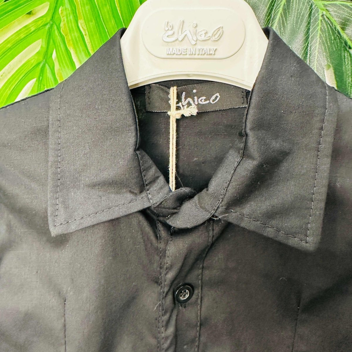 Camicia Nera mesi - Piccole Canaglie - PC21788