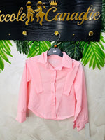 Camicia Pink - Piccole Canaglie - PC26138