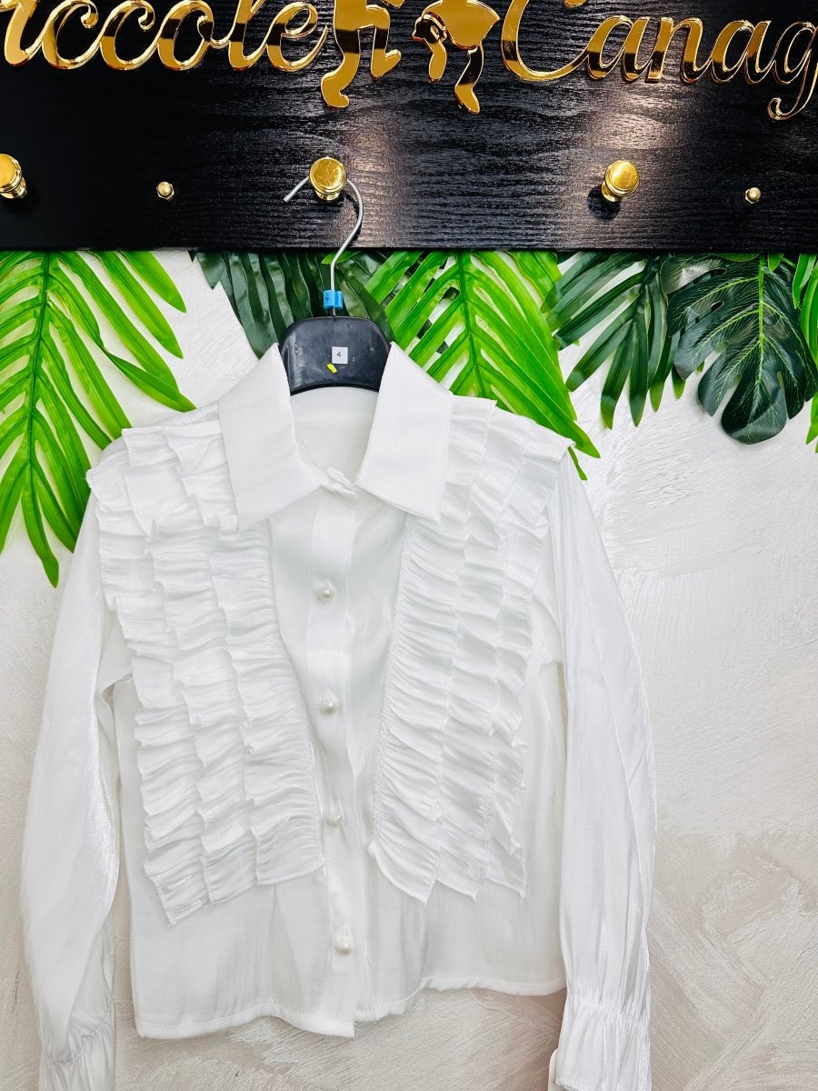 Camicia violant bimba - Piccole Canaglie - PC26492