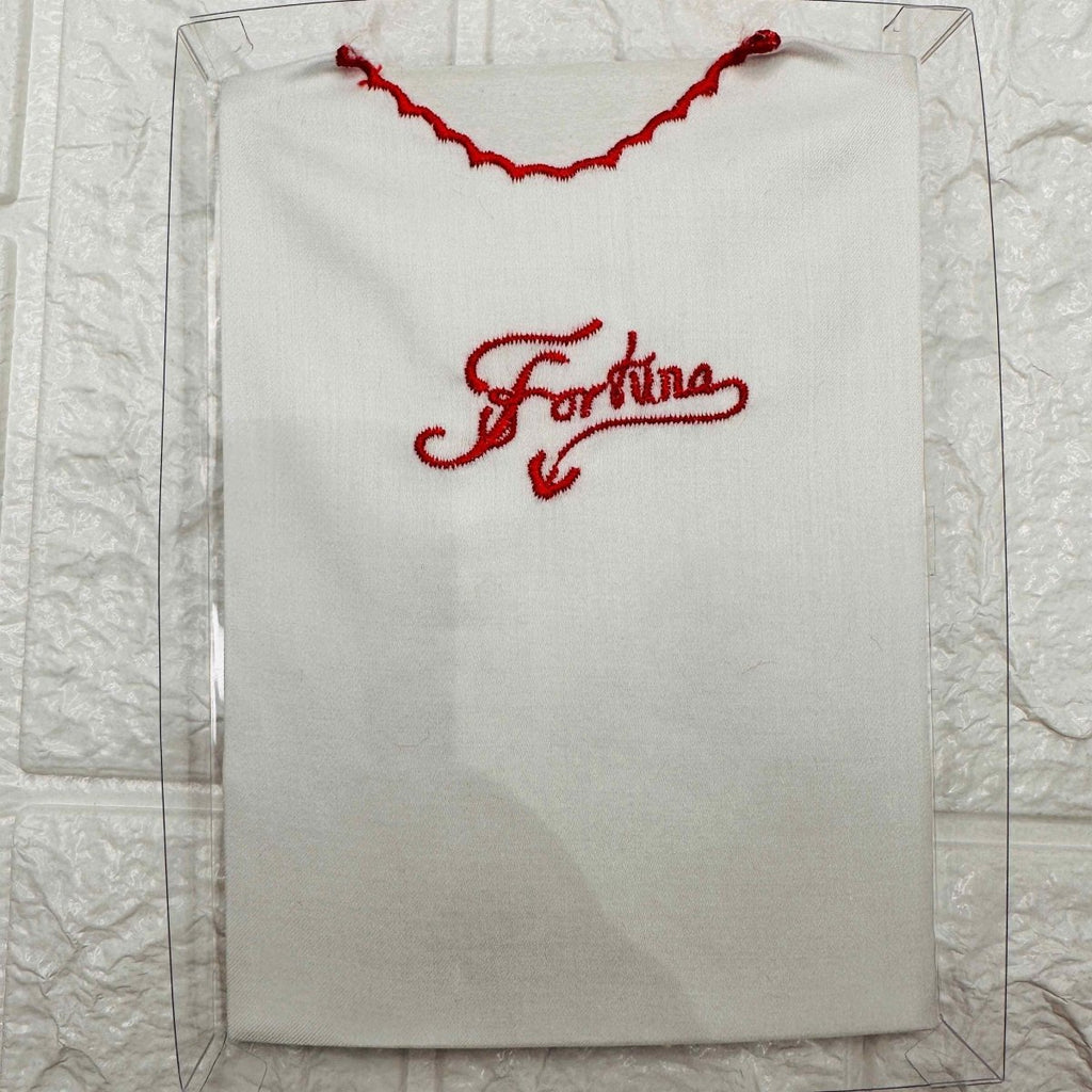 Camicina della fortuna in seta rossa - Piccole Canaglie - PC20106