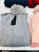 Capello + Scaldacollo Treccia taglia 4 a 16 anni - Piccole Canaglie - PC23976