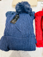 Capello + Scaldacollo Treccia taglia 4 a 16 anni - Piccole Canaglie - PC23976