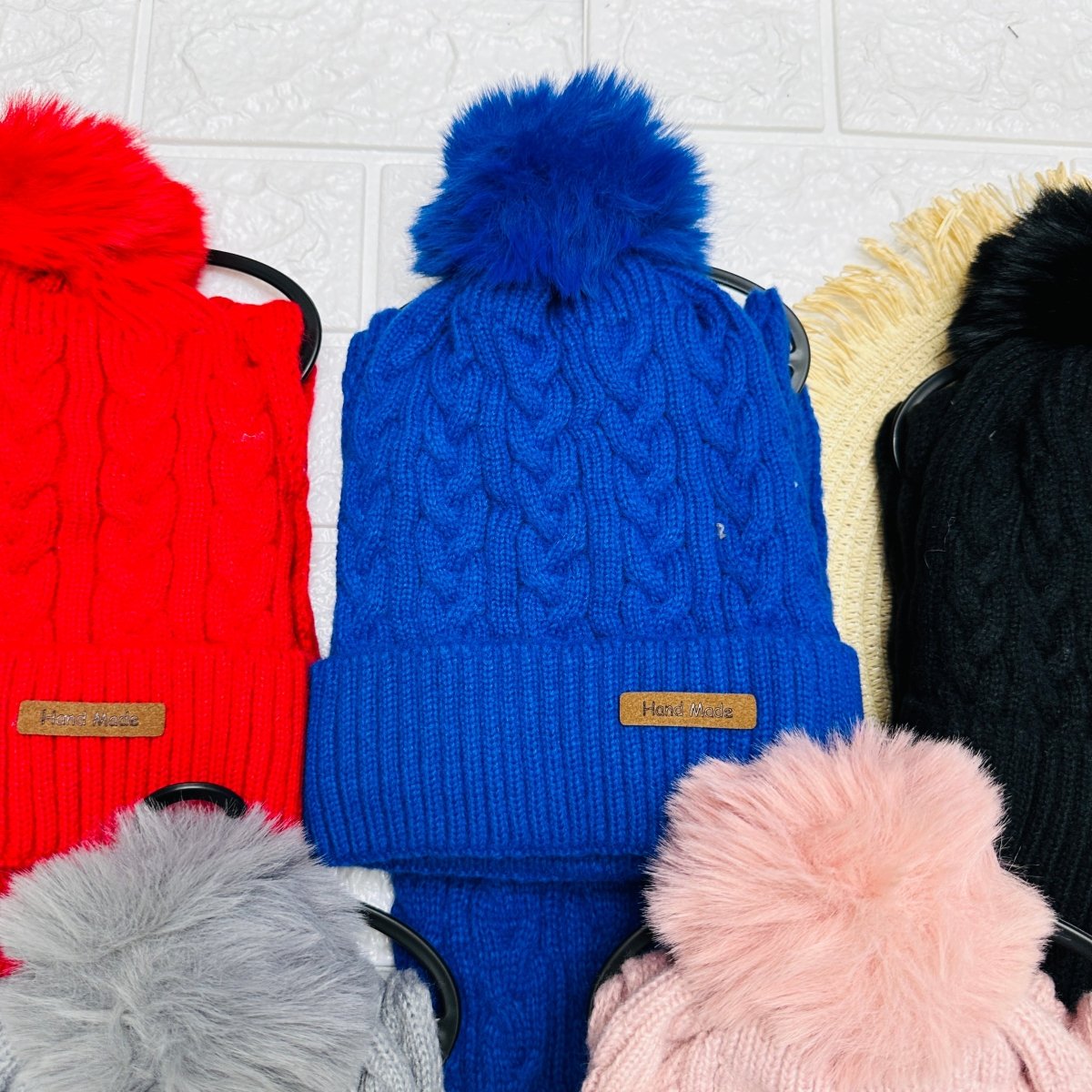 Capello + sciarpa Treccioni - Piccole Canaglie - PC23073