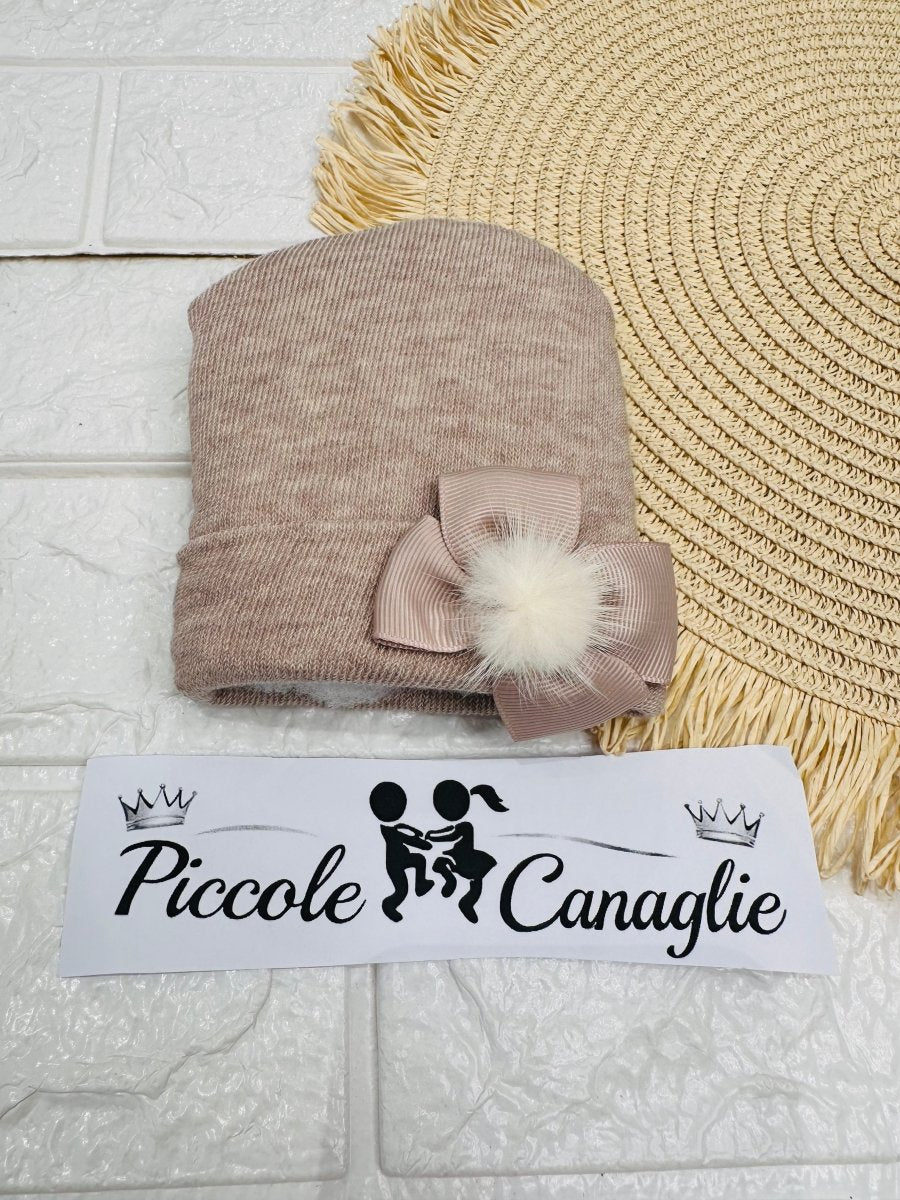 Cappellino Neonato Pelliccietta Dakar Wsb9304 - Piccole Canaglie - PC30026
