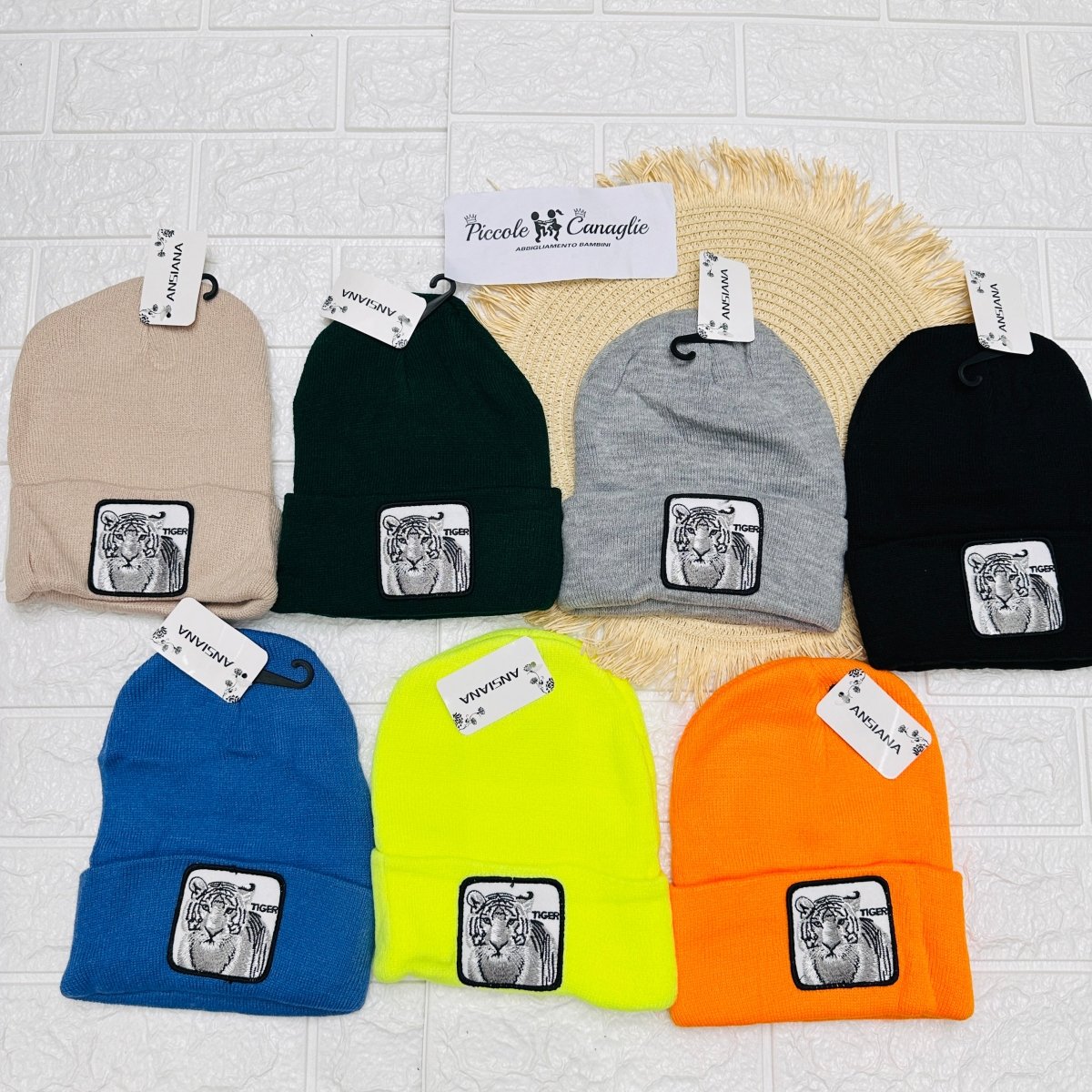 Cappello con tigre - Piccole Canaglie - PC23116