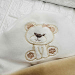 Cappello e Babbucce Ciniglia Orsetta Begie - Piccole Canaglie - PC20116