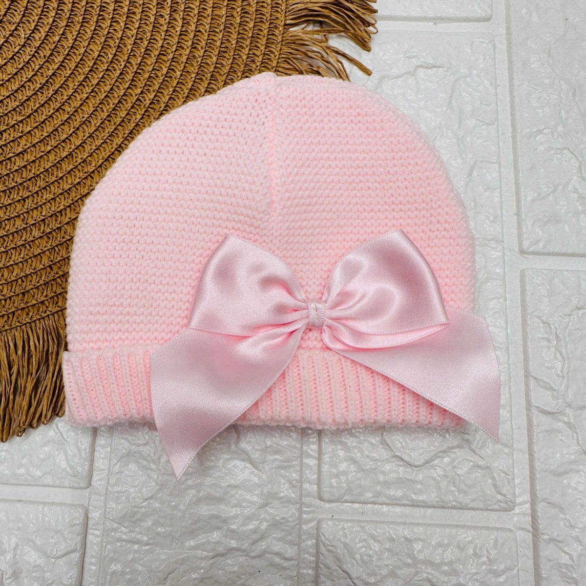 Cappello fiocco rosa - Piccole Canaglie - PC21900