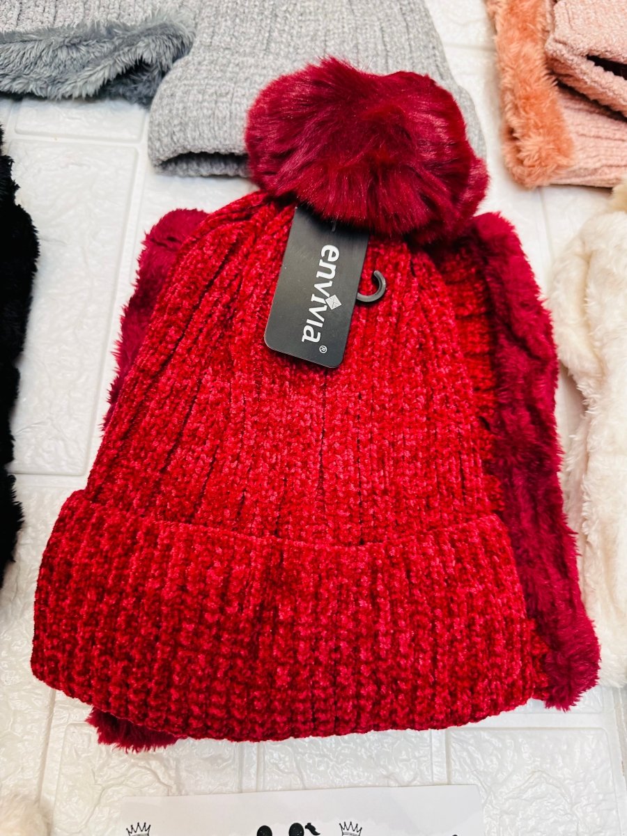 Cappello + ScaldaCollo Ciniglia taglia 4 a 16 anni - Piccole Canaglie - PC23969