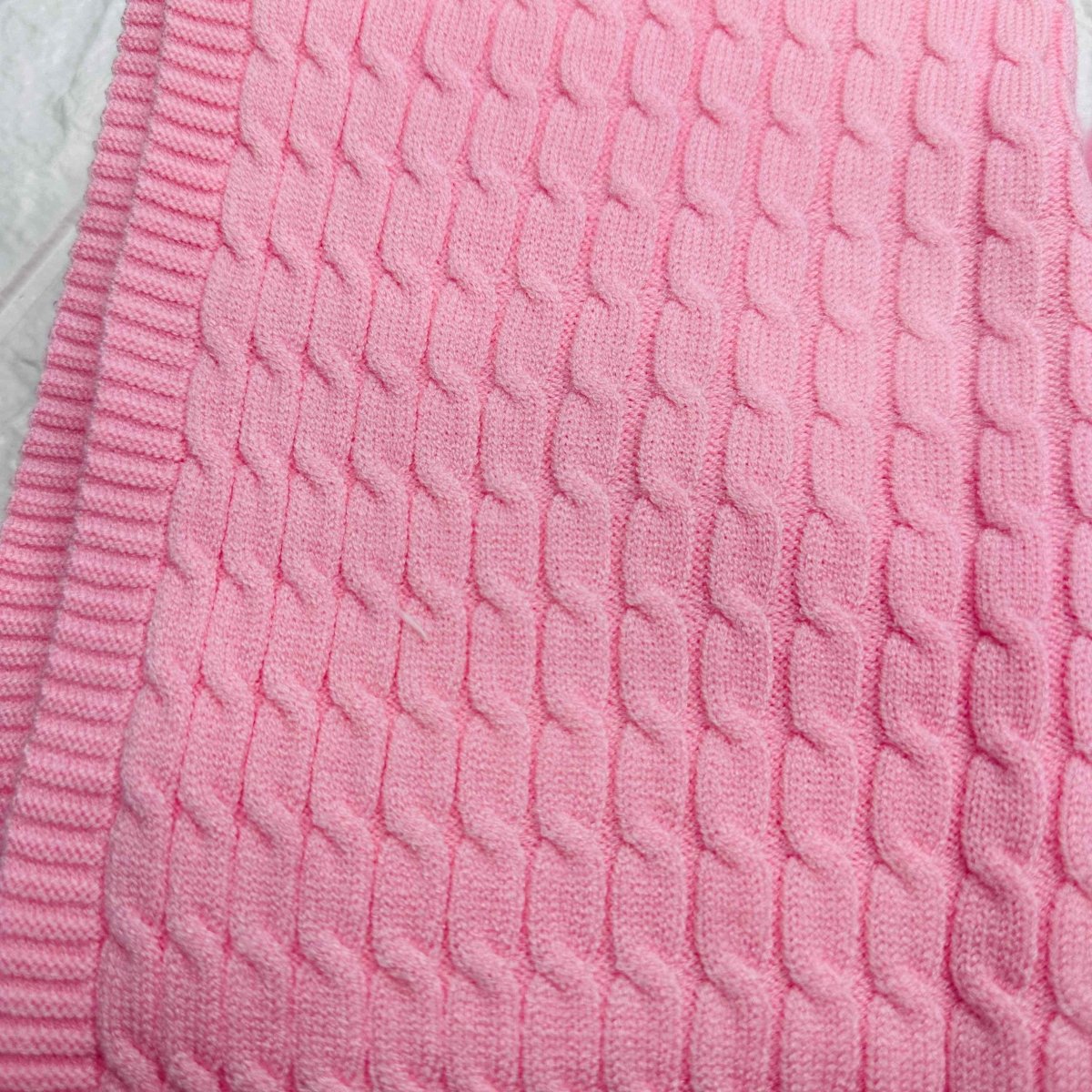 Cappello +scialle Rosa - Piccole Canaglie - PC20113