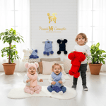 Cappello + sciarpa 2 Pon Pon J36 - Piccole Canaglie - PC23080