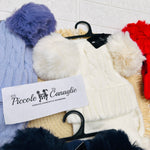 Cappello + sciarpa 2 Pon Pon J36 - Piccole Canaglie - PC23080