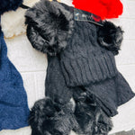 Cappello + sciarpa 2 Pon Pon J36 - Piccole Canaglie - PC23080