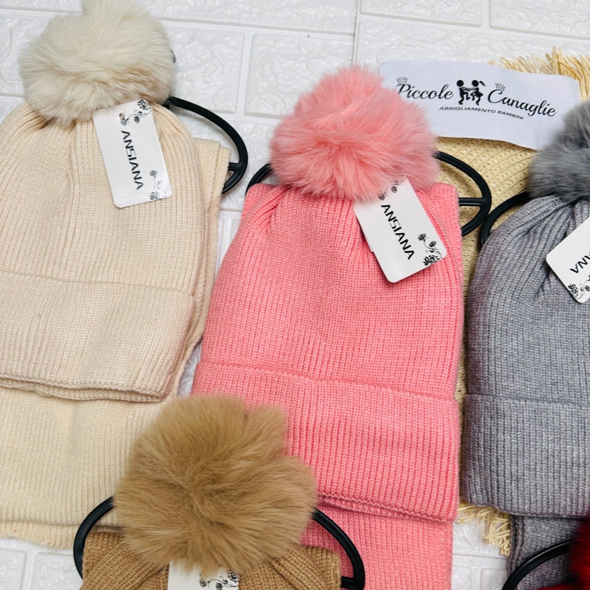 Cappello + sciarpa Righe 384268 - Piccole Canaglie - PC23087